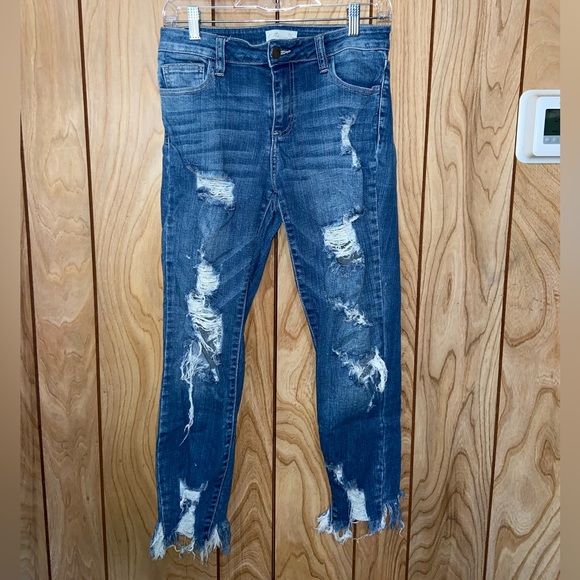 Cello Jeans Cello Distressed Jeans Size 728 Poshmark